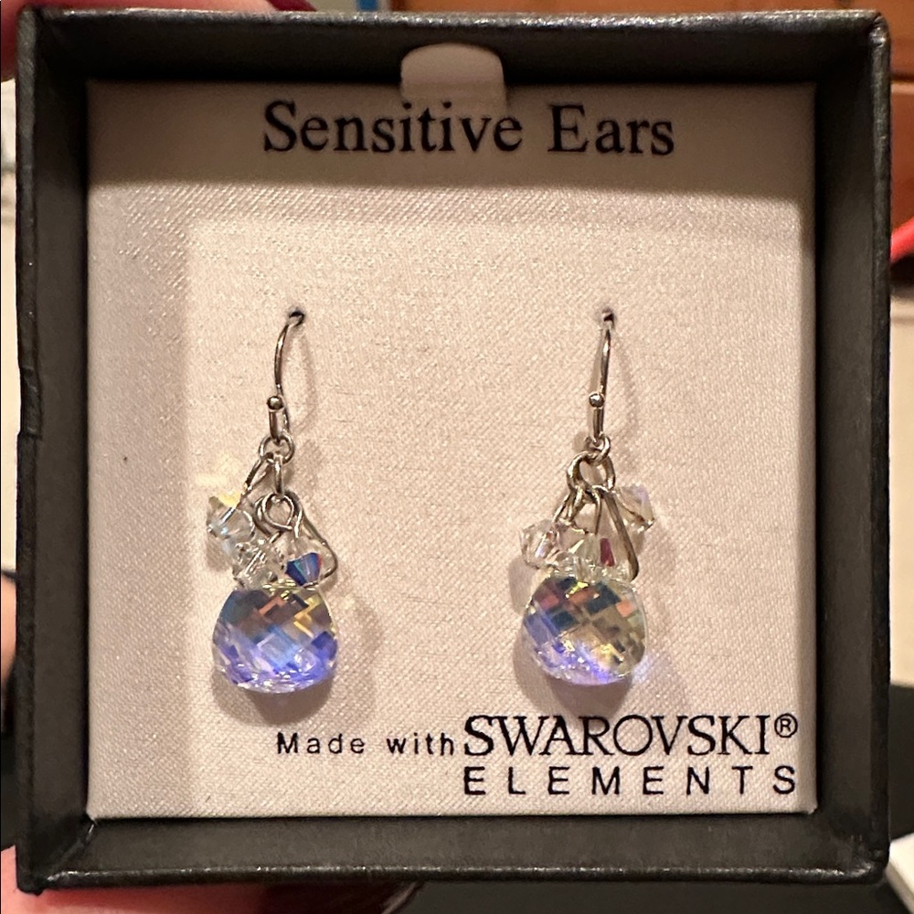 Elegant Silver Drop Earrings